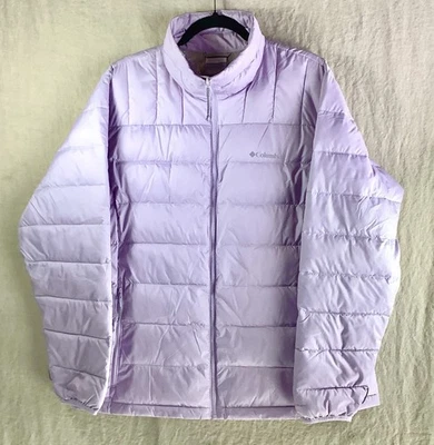 Columbia Women’s 2XL Interchange Puffer Jacket Omni Heat Lining Light Lavender  - Image 1 of 4