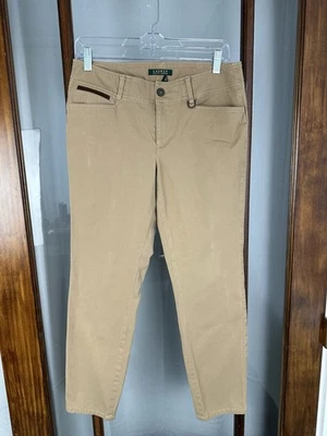 LRL Ralph Lauren брюки конный стиль Imperial хаки размер 8 женщин опрятный - Изображение 1 из 4