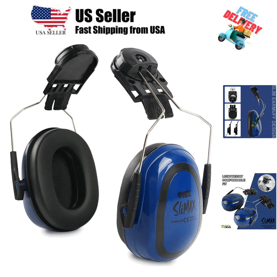 Orejeras de protección auditiva SNR 27dB/NRR 22dB cabezal de orejera de reducción de ruido B... Foto 1 de 4