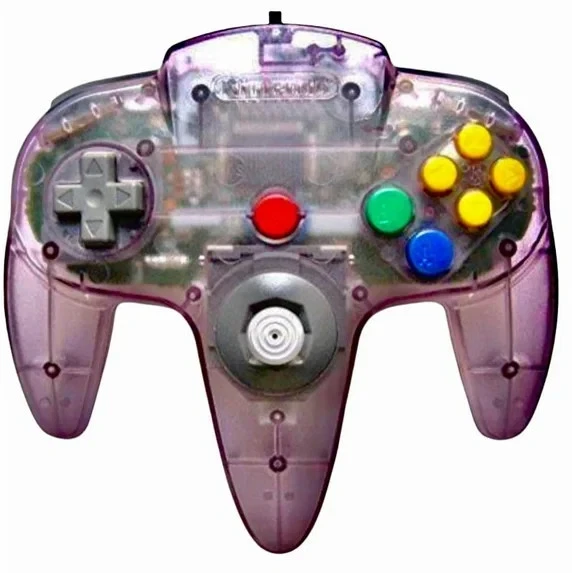Nintendo 64 N64 Controller - Atomic Purple - OEM | AUTHENTIC | Loose joystick - Image 1 of 1