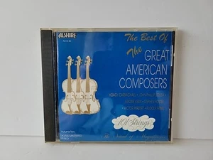 Best Of The Great American Composers Vol 2 CD Music 101 Strings - Picture 1 of 2