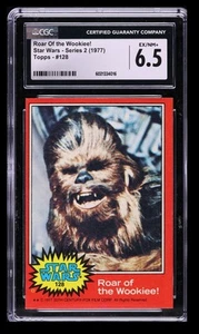 1977 Star Wars Topps Serie 2 Rugido del Wookiee! CGC 6,5 inglés #128 - Imagen 1 de 2