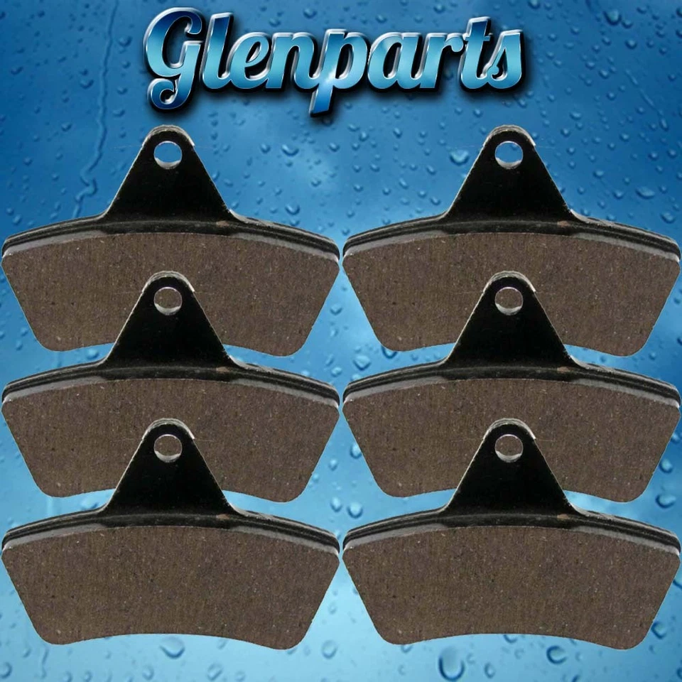  Pastillas Freno ARCTIC CAT BEARCAT 454 2x4 4x4 Frenos Traseros 1996 1997 1998  Foto 1 de 1