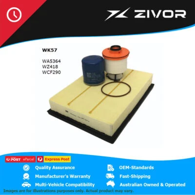 WESFIL Filter Service Kit For TOYOTA HILUX GUN126R 2.8L 1GDFTV 2015-2020 #WK57 - Image 1 of 4