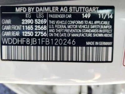 Módulo de control de bomba de combustible usado se adapta a: Mercedes-benz Mercedes clase e 166 2015 tipo Foto 1 de 4