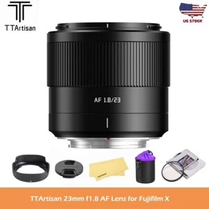 TTArtisan 23mm f1.8 APS-C Auto Focus Frame Lens for Fujifilm X X-T3 X-T100 XPro1 - Picture 1 of 10