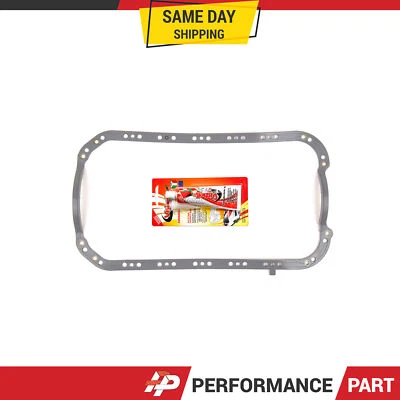 Oil Pan Gasket for 96-05 Honda Civic Del Sol DX LX 1.6L 1.7L SOHC D17A1 D16Y7 - Image 1 of 2