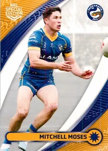 2024 Parramatta Eels NRL TLA Special Edition Card - Mitchell Moses - Bild 1 von 3