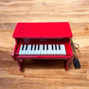 KORG Digital Tiny Piano 25 Mini keyboards Red Used AC100V From Japan - Picture 1 of 3