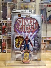 1999 Silver Age Spider-Man Action Figure Previews Exclusive Toy Biz AFA 85 NM+