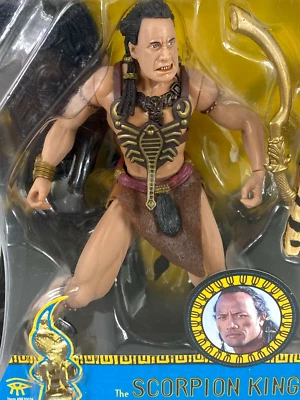 Figura de acción The Mummy Returns Scorpion King The Rock Universal Studio de colección Foto 1 de 4