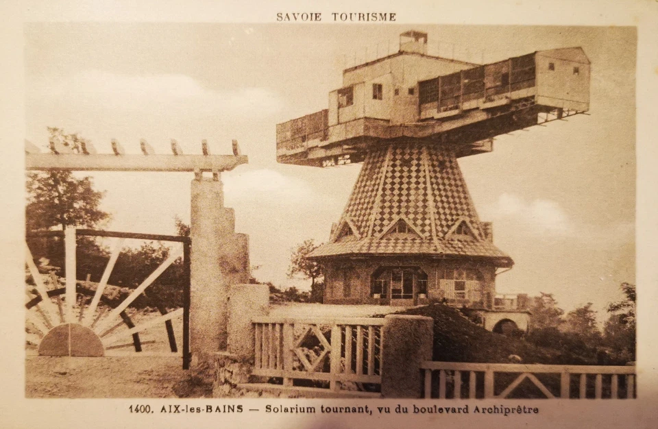 CPA aix les bains solarium tournant - Photo 1/1