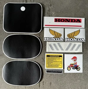 Honda QR50 1983 Reproduction Decal Set / Sticker Kit Including Backgrounds - Picture 1 of 9