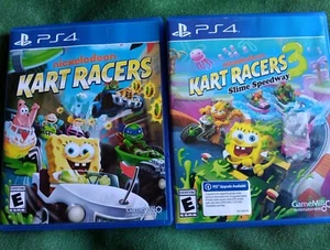 2 PS4 Spiele - Nickelodeon Kart Racers Teil 1 und Teil 3 - Bild 1 von 4