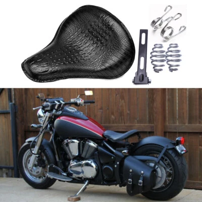 For Kawasaki Vulcan 2000 1500 900 800 750 450 Bobber Motorcycle Solo Seat Saddle - Image 1 of 4