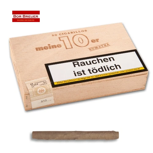 Meine 10er Cigarillos Sumatra, 50 Zigarillos - Bild 1 von 1