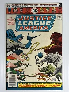 Justice League of America #132 Vol. 1 DC Comics 1976 Bronze Batman/Superman VF! - Picture 1 of 10