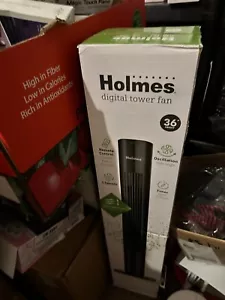 Holmes 36" digital tower fan with wifi connected app works with Google & Alexa - Picture 1 of 2