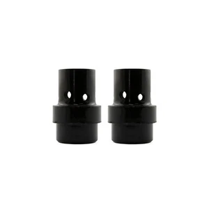 Gas Diffuser MIG - MB26 - Long Life - Black Duroplast - 2 Pack - Binzel Style - Picture 1 of 5