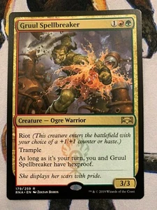 MTG Magic 1x x1 - Gruul Spellbreaker Ravnica Allegiance Ed NM-Mint - Picture 1 of 2