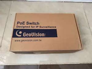 GEOVISION GV-APOE0810-V2 8 Port Gigabit PoE+ Netzwerk Switch IP Überwachungskameras - Bild 1 von 3