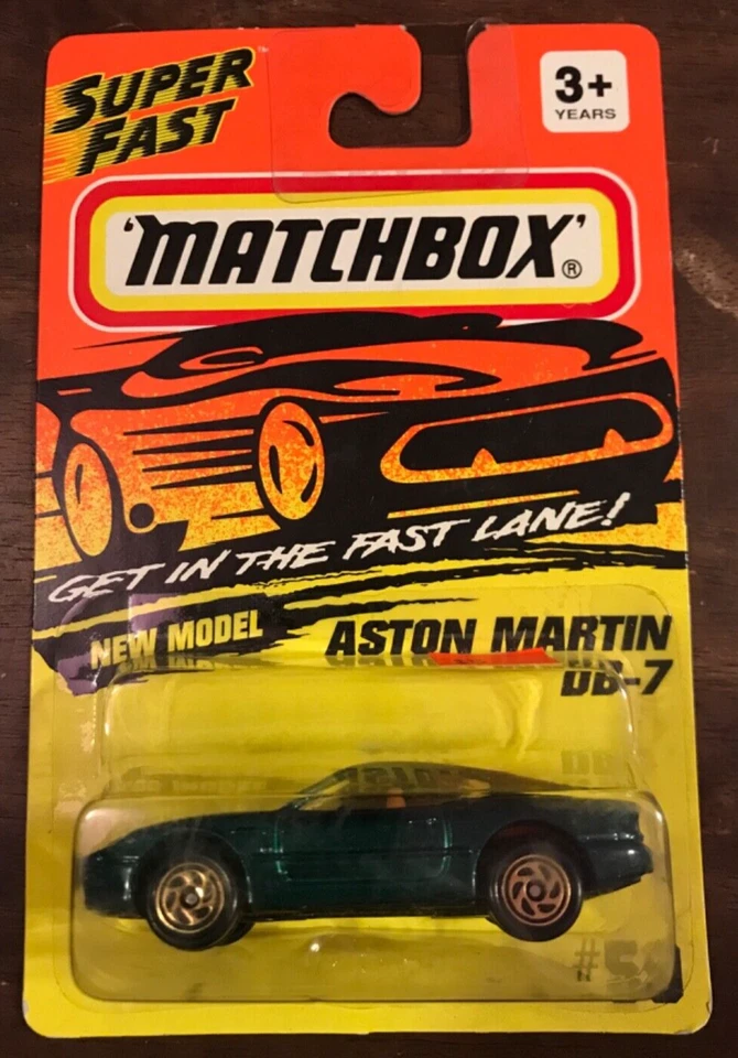 Matchbox Aston Martin DB-7 #059 MBX ‘94 Super Fast Green VHTF! - Image 1 of 1