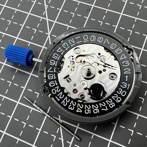 Seiko NH35 Automatic Mechanical Watch Black Date Dial Crown Positioned at 3.8 - Picture 1 of 8