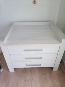 Paidi Kommode mit Wickelaufsatz, Mees, weiß, B 116,0 / H 92,1 / T 55,9 cm - Bild 1 von 4