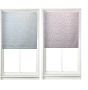 2ft,3ft,5ft Damask Window Roller Blinds Trimmable curtains Easy Fit Blind - Picture 1 of 4