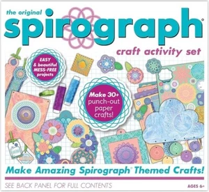 Juego de actividades artesanales de espirógrafo - Crea infinitos diseños increíbles - para edades de 6+ - Imagen 1 de 4