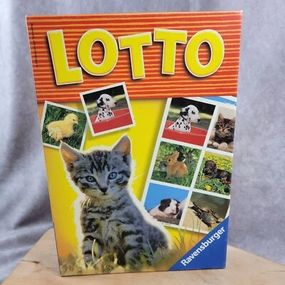 Ravensburger Baby Animal Lotto Memory Matching Game Vintage 2003 Missing 2 Cards - Image 1 of 4
