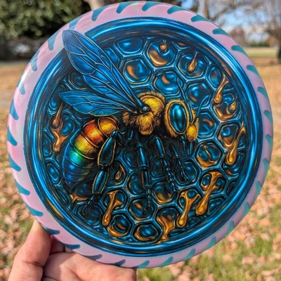 *Disc Golf New custom Discraft InfuZed  BUZZZ  Saw 177gm Mid Range PDGA Approved - Image 1 of 4