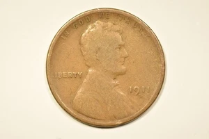 1911-D 1C Lincoln Wheat Cent Good or better S18112 - Picture 1 of 2