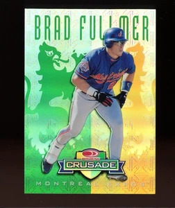 1998 Leaf Rookies & Stars - Aggiornamento Crociata Brad Fullmer #117 Verde /250 - Foto 1 di 2