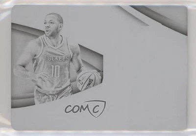 2017-18 Immaculate Premium Patch Auto Printing Plate Black 1/1 Eric Gordon s3g - Image 1 of 3