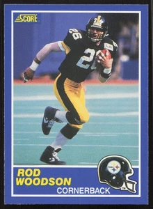1989 Score #78 Rod Woodson Pittsburgh Steelers RC HOF MINT NO RESERVE! - Picture 1 of 2