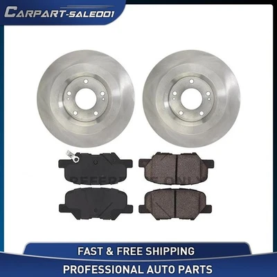 For 2014-2015 Mitsubishi ASX C-Tek Rear Disc Brake Pad Set Disc Brake Rotor - Image 1 of 4