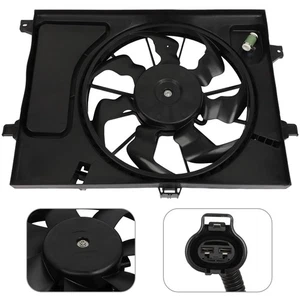 Conjunto de ventilador delantero único de refrigeración del radiador del motor para Kia Soul 2012-2019 - Imagen 1 de 10