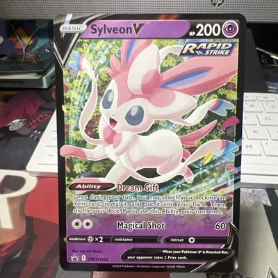 Sylveon V SWSH202 SWSH: Sword & Shield Promo Cards Holo - Image 1 of 4