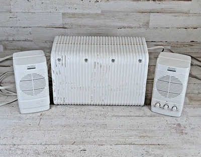 Vintage Altec Lansing ACS31 Multimedia Computer Speakers w Sub 2.1 Tested Works - Image 1 of 4