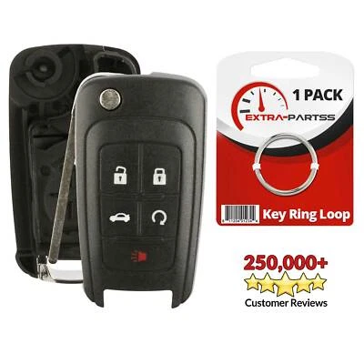 For 2010 2011 2012 2013 2014 2015 2016 2017 Chevrolet Equinox Remote Shell Case - Image 1 of 4