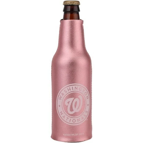 2 PACK!!!  WASHINGTON NATIONALS ROSE GOLD BOTTLE COOLERS KOOZIES FREE SHIPPING!! Cover