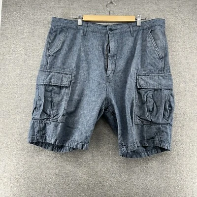 Pantalones Cortos Levis Hombre Talla 40 Carga Azul Demin Mezcla de Lino Foto 1 de 4