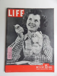 Life Magazine May 19 1947 Sundae Russia May Day Avak Healer WCTU Caste Diesel RR - Picture 1 of 14
