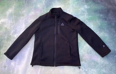 Gerry Men's Full Zip Waffle Knit Ribbed Fleece Lined Jacket Size L. - Image 1 of 4