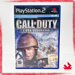 CALL OF DUTY DIE STUNDE DER HELDEN COD - FIRST PRINT - ITA - SONY PLAYSTATION 2 PS2 - Bild 1 von 7
