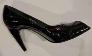 Stuart Weitzman Womans Size 9M Patent Leather Open toe 4 Inch High Heels - Picture 1 of 12