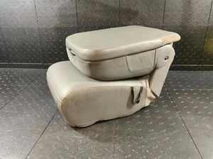 07-09 Dodge Ram 3500 gris tela consola central asiento de salto cuero tapa reposabrazos - Imagen 1 de 8