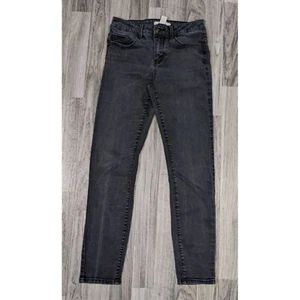 Forever 21 Womens Size 24 Pockets Skinny Grey Black Denim Jeans - Picture 1 of 10