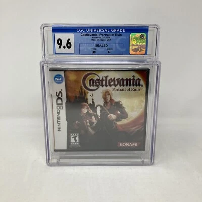 Castlevania: Portrait of Ruin Nintendo DS Sealed CGC Graded 9.6 A+ - Image 1 of 4